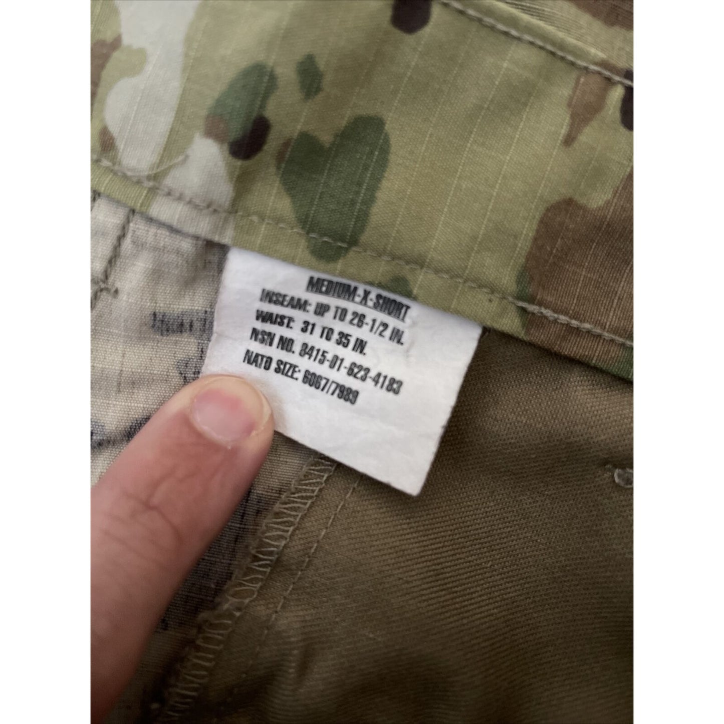 men’s ocp pants trousers army combat medium extra short air force space force