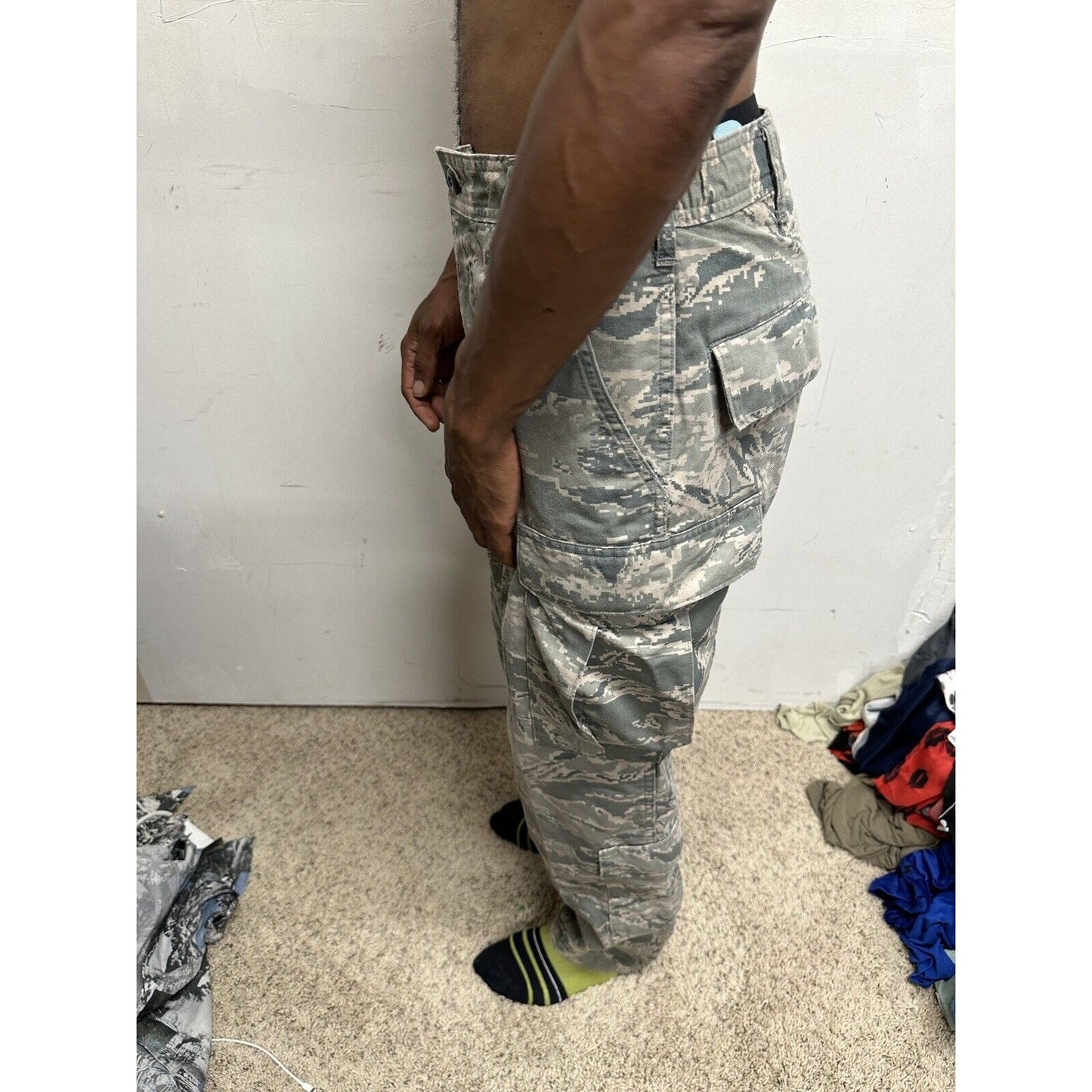 Men’s USAF Abu Airman Battle Uniform Pants Civil Air Patrol DSCP 32S