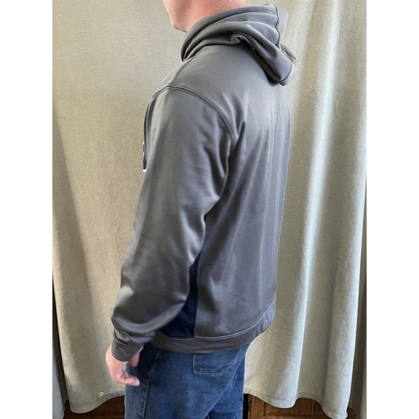 Sport Tek Men’s Large Hoodie Gray CSCS Football