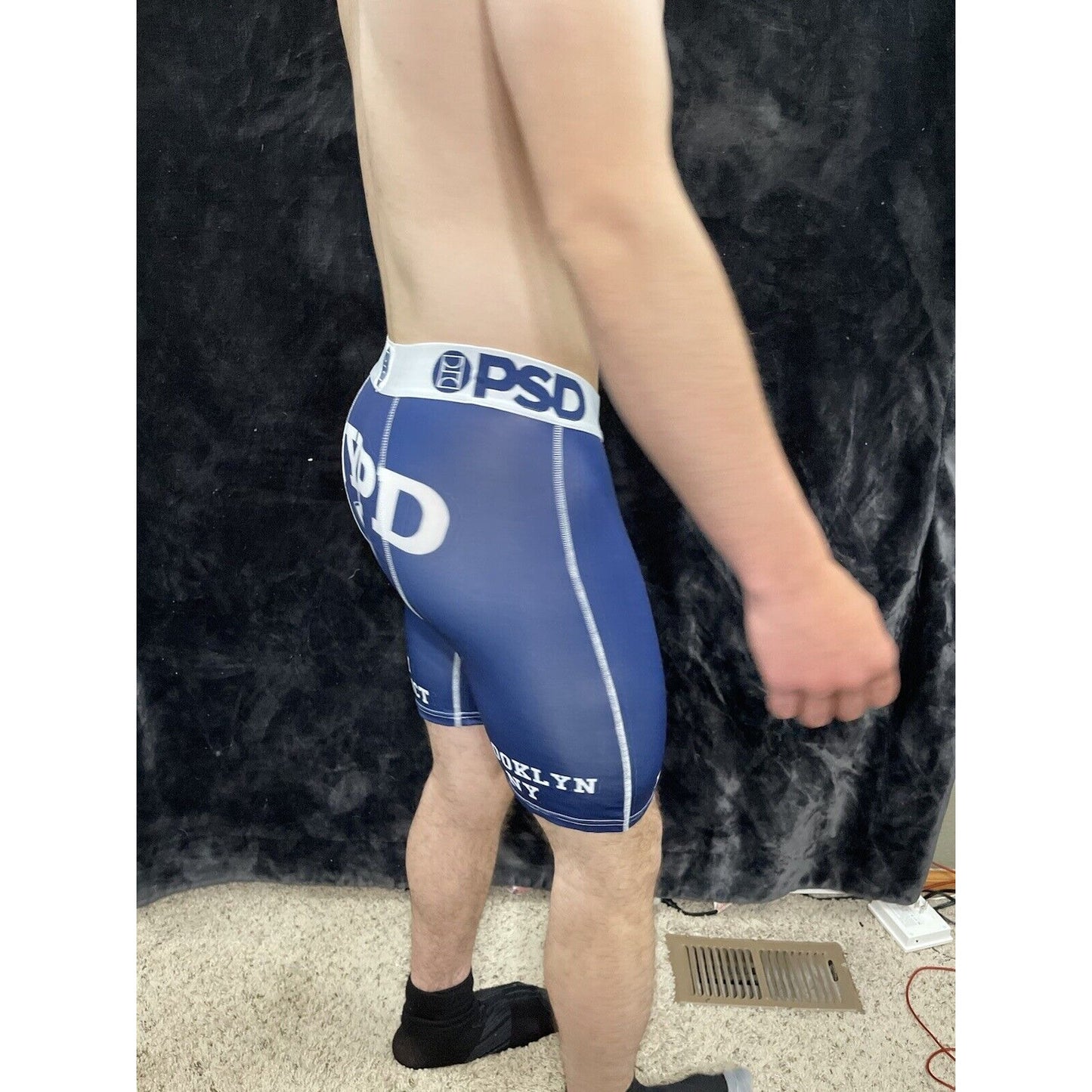 Men’s PSD Large NYPD New York Police Boxer Briefs Blue