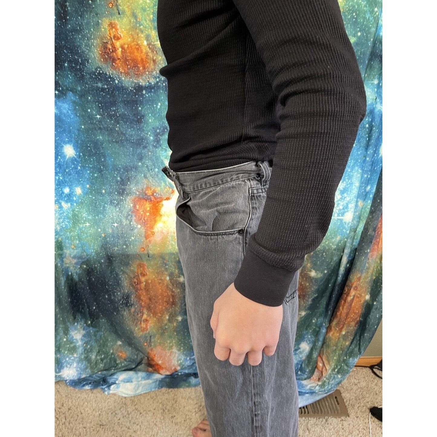 Men’s Sean John Black Jeans 42 x 32