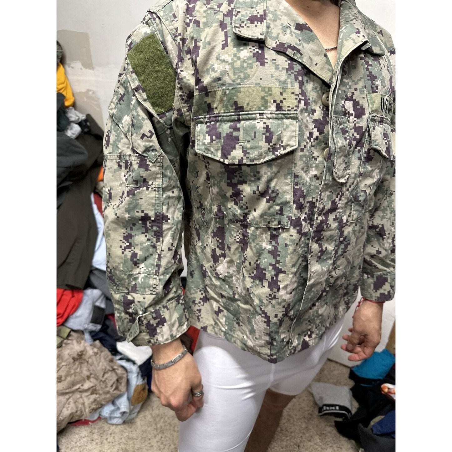 Men’s US Navy Medium XX-Short Too Blouse Uniform