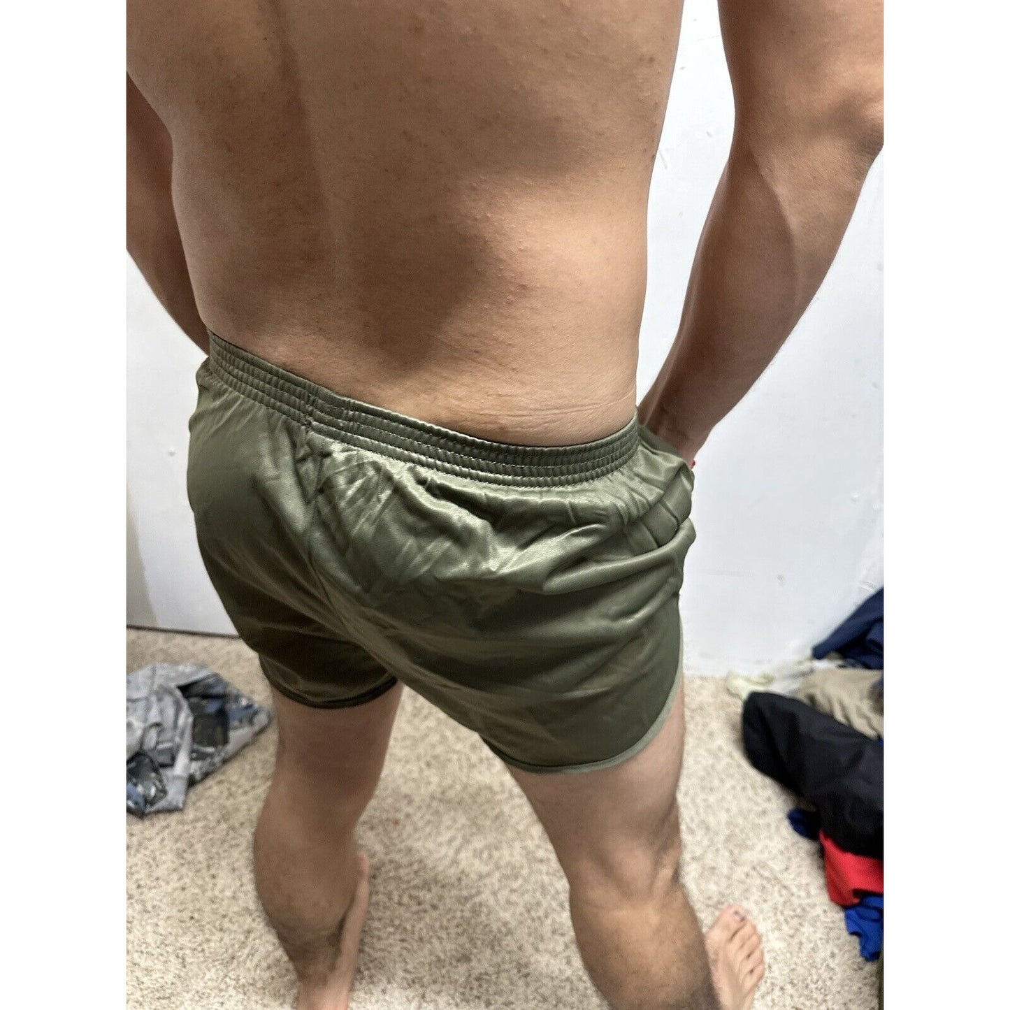 Men’s Olive Green Soffe Ranger Panties Silkies Medium