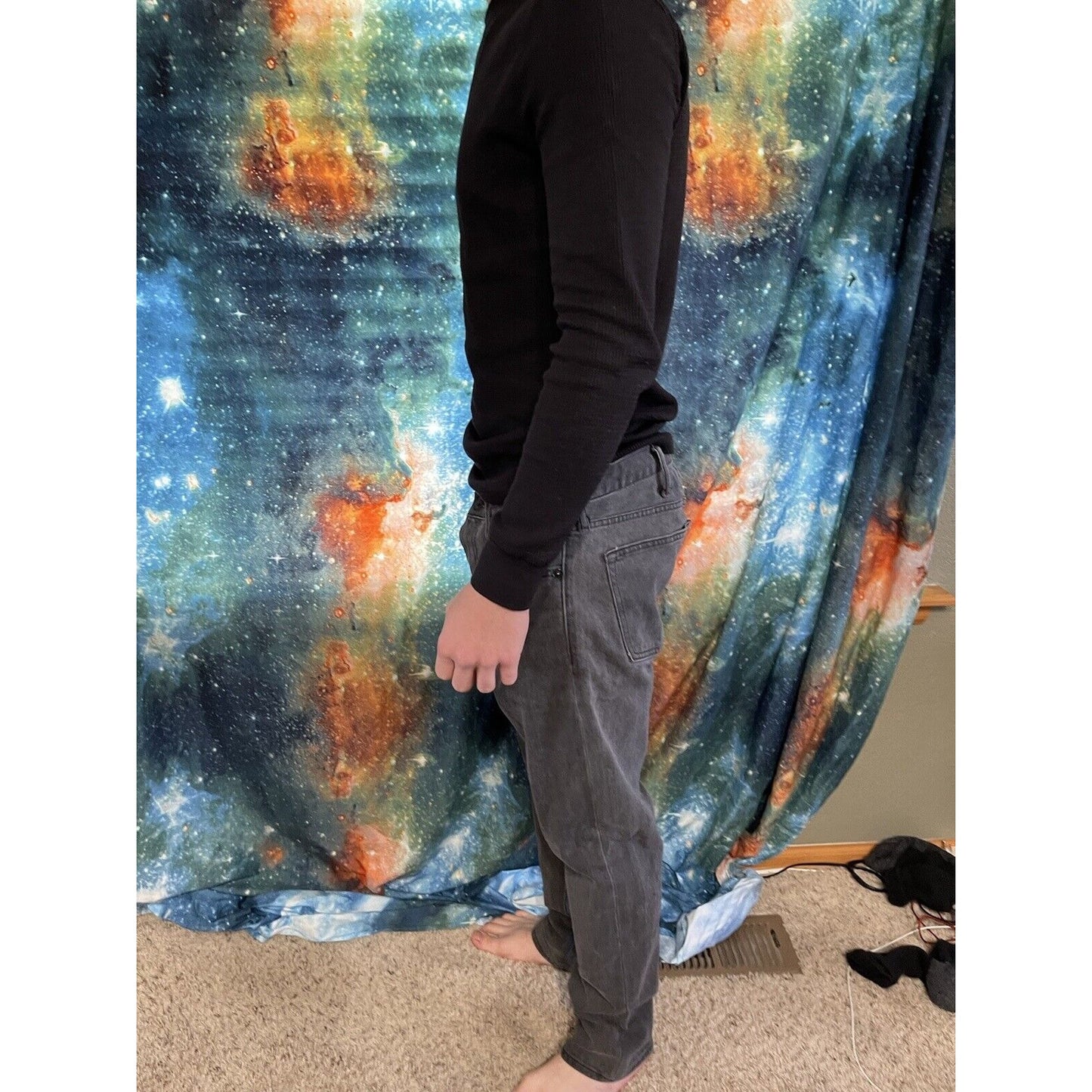 Men’s Black Old Navy Skinny jeans 36” x 30”