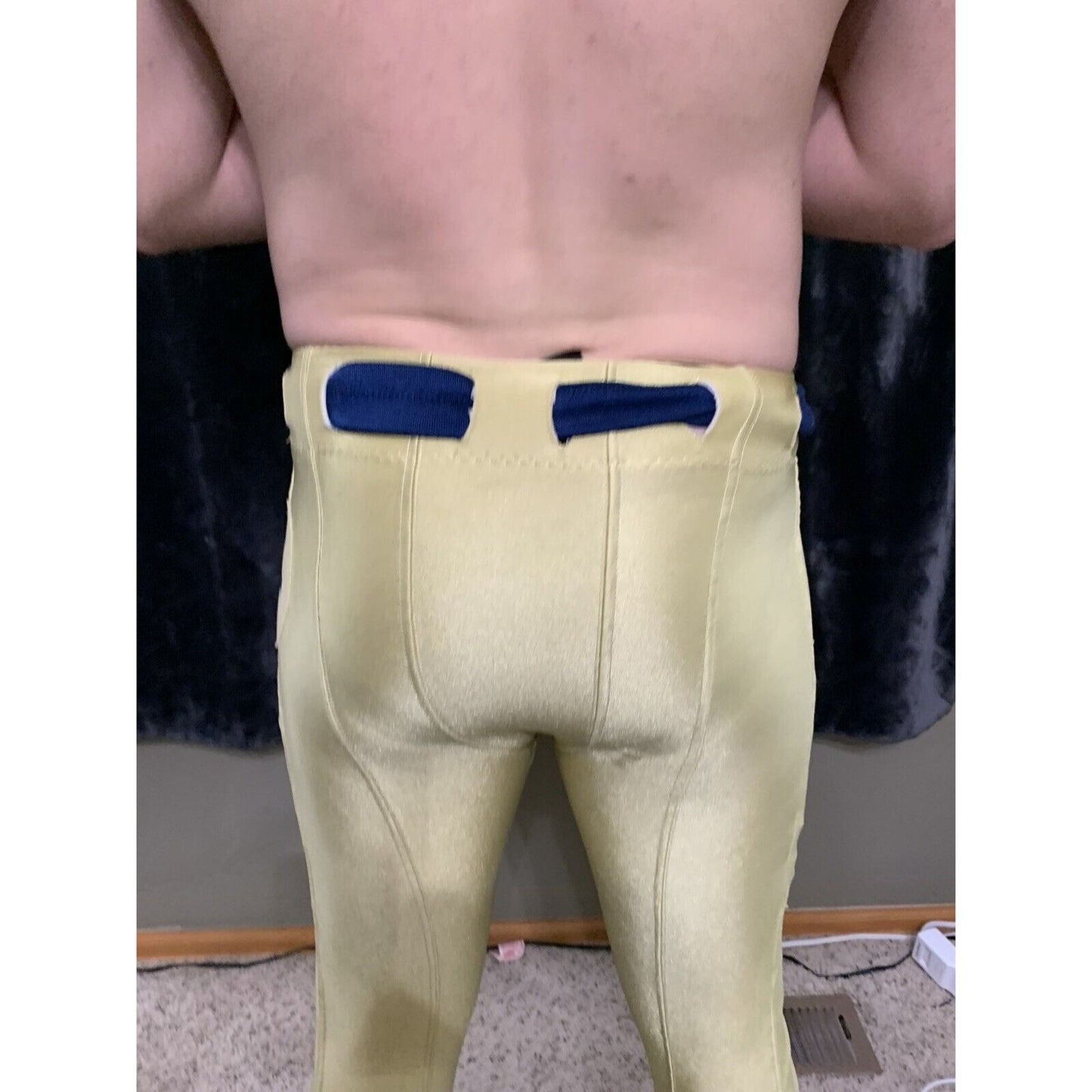 “ET” Football Pants Gold Russell Athletic Size 36
