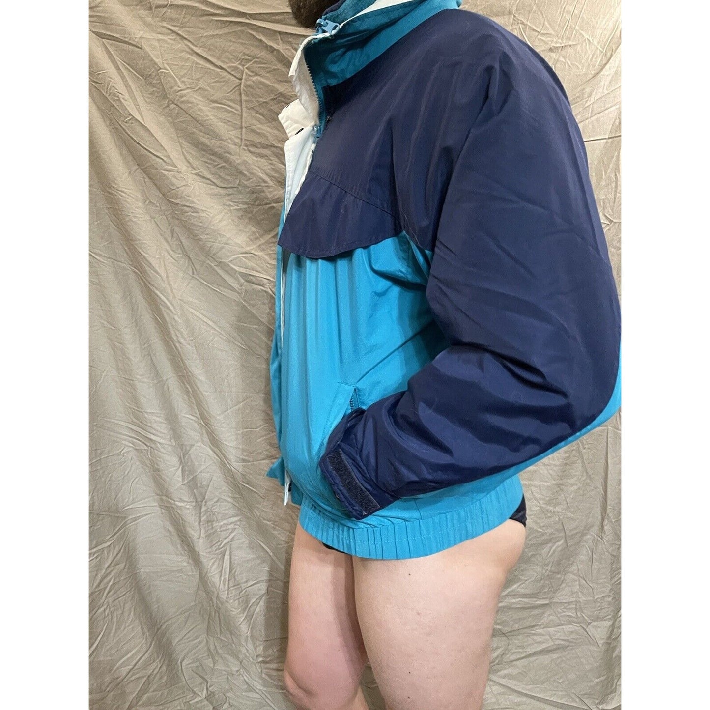 hunt club petite snow jacket Medium 8/10 Blue Full Zip