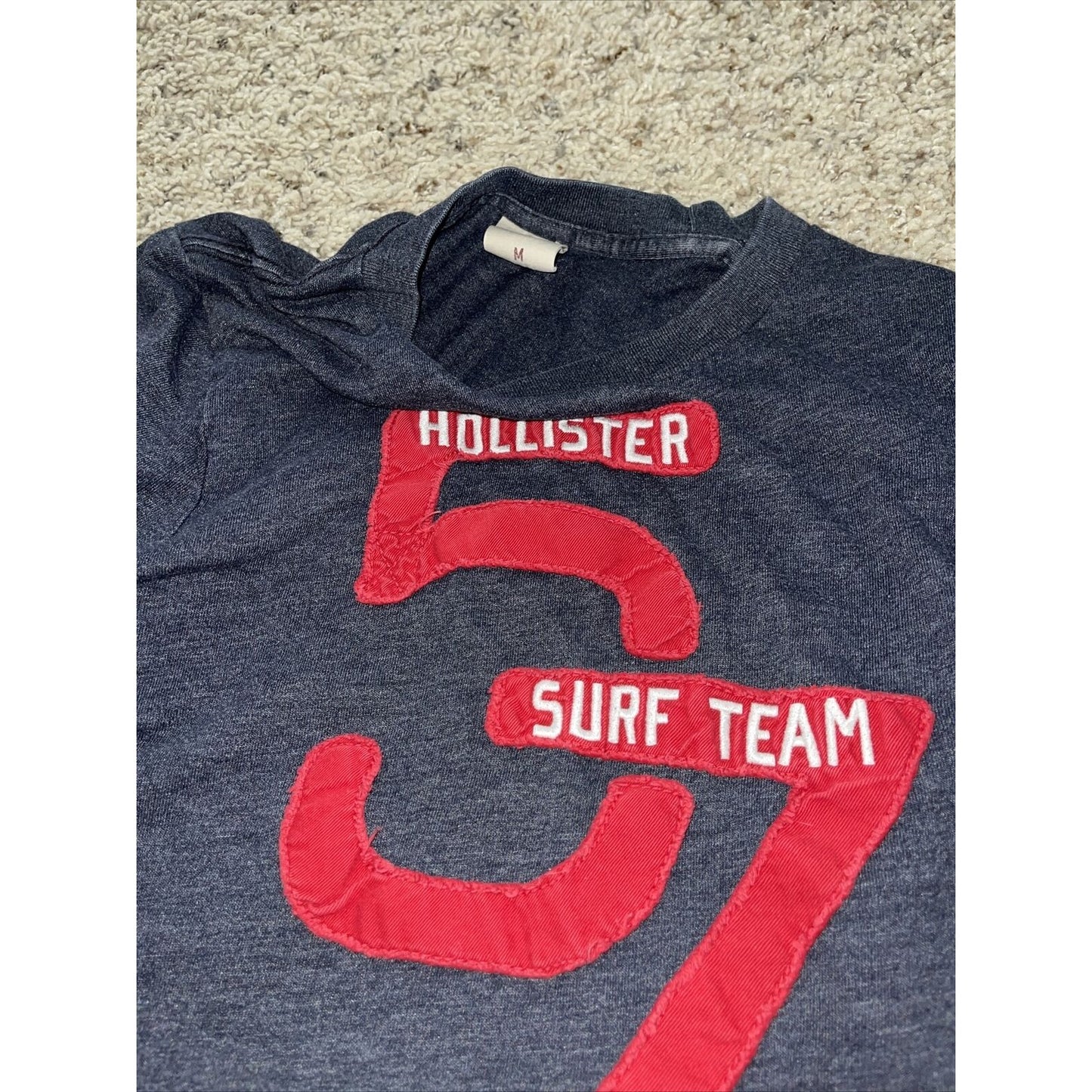 Men’s Medium Hollister Surf Team 57s dark Grayish blue