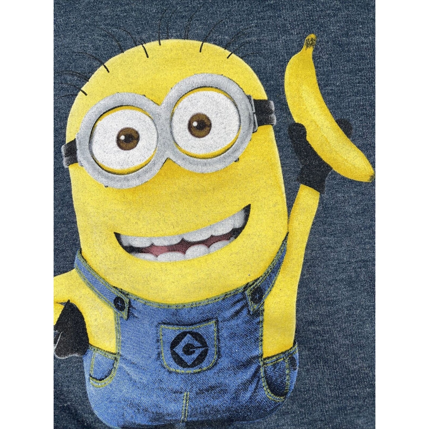 Men’s 2XL Despicable Me Minions Banana blue t shirt