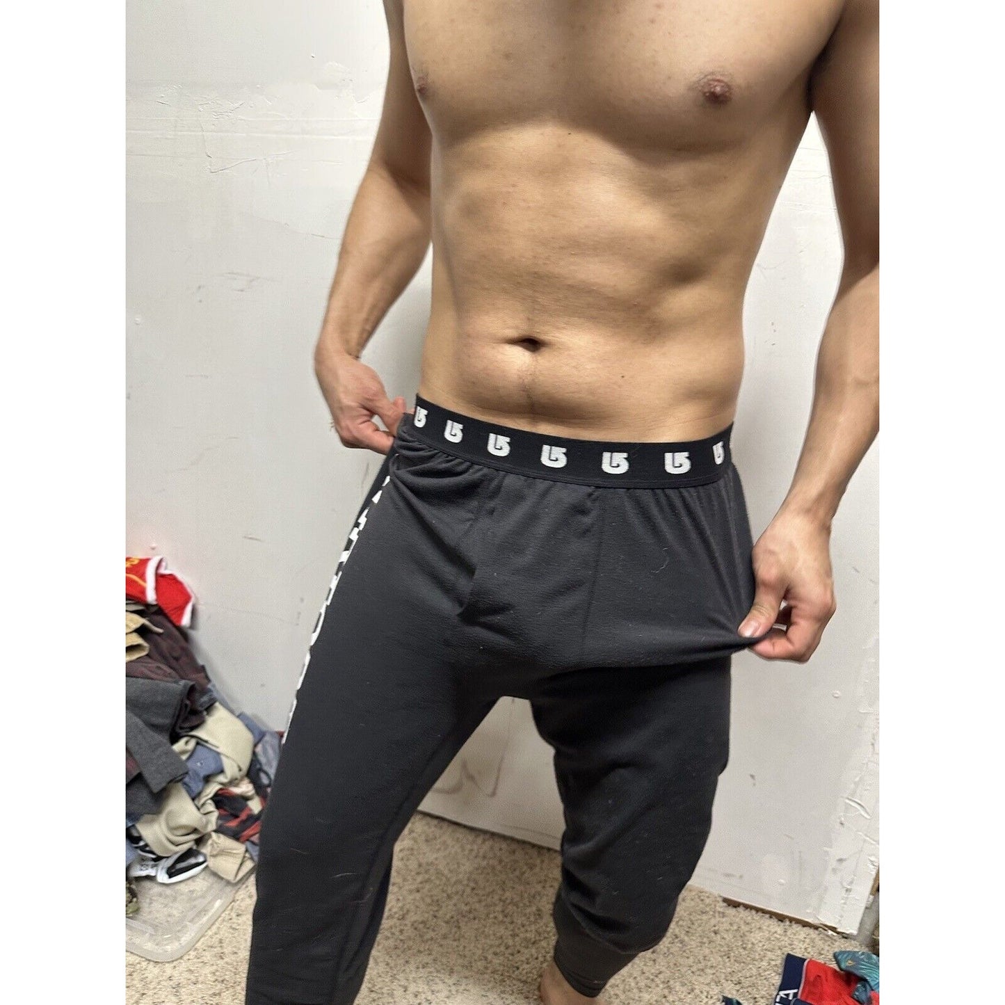 Men’s Black Burton Dry ride Small Thermal Sweatpants