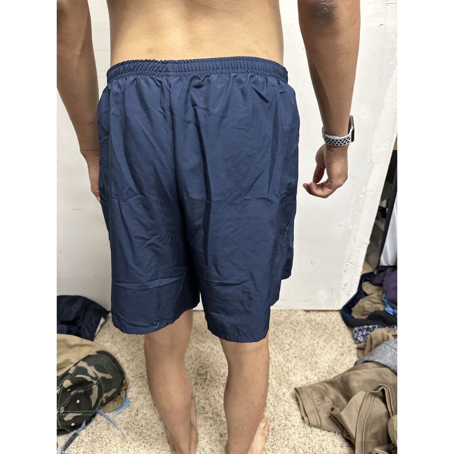 New Balance U.S. NAVY Large PT Shorts Training Shorts Lined Reflective Running