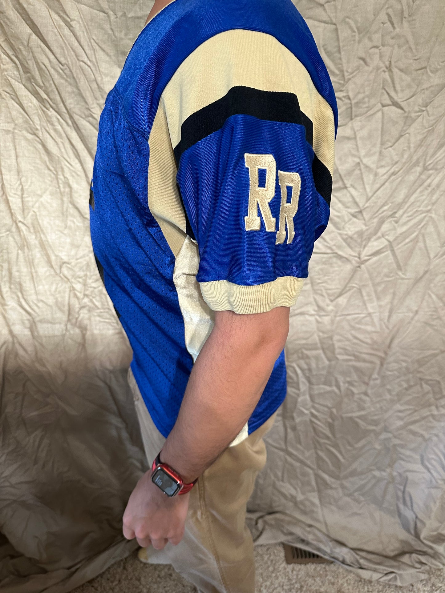 Teen youth large rampart ridge high school football jersey russell athletics