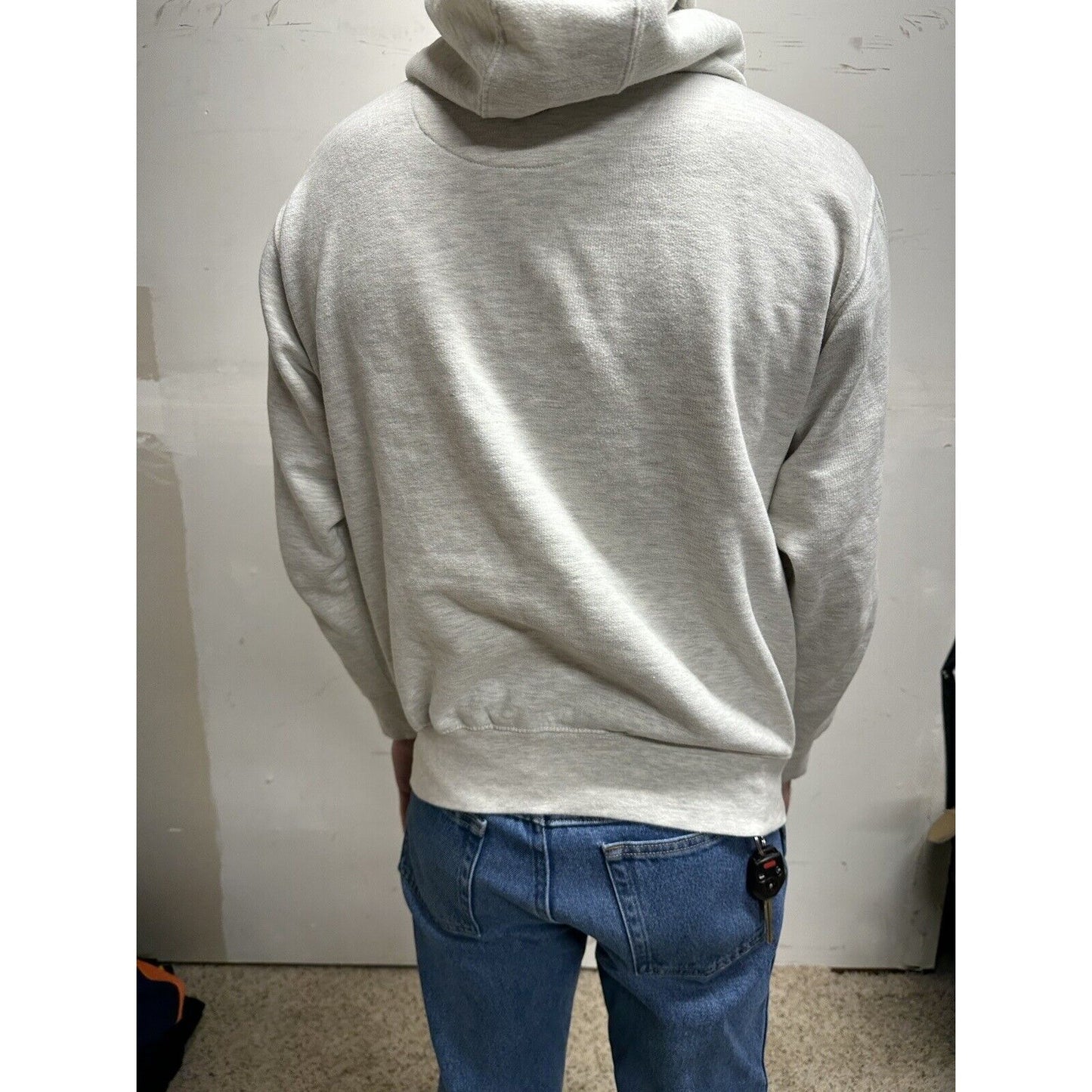 men’s city wear SF san francisco california hoodie white