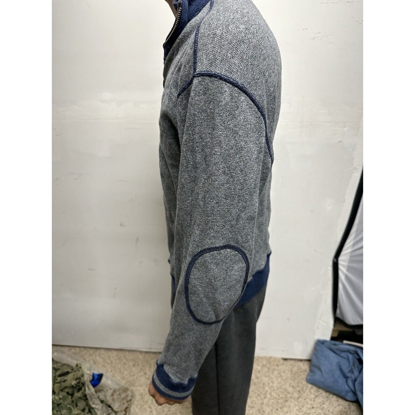 Cali heritage pacific merchants size small gray hoodie