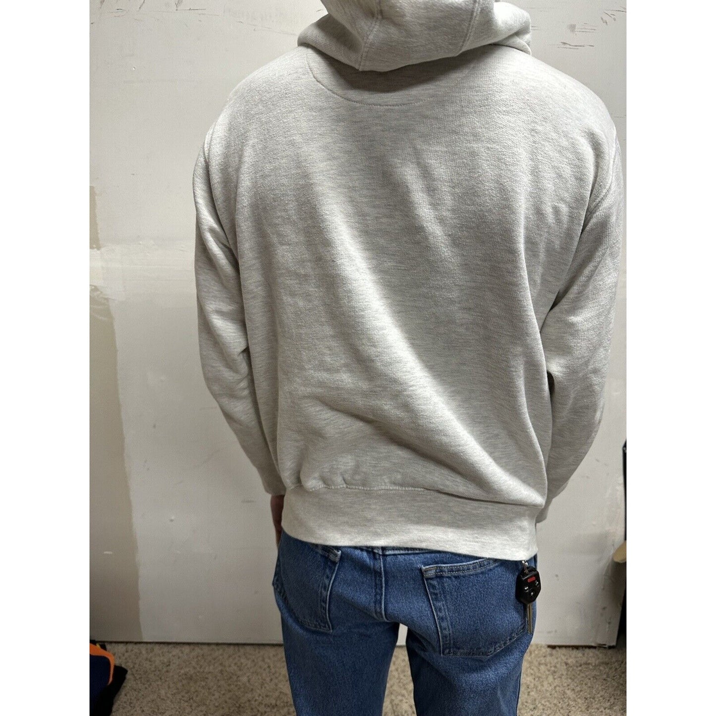men’s city wear SF san francisco california hoodie white