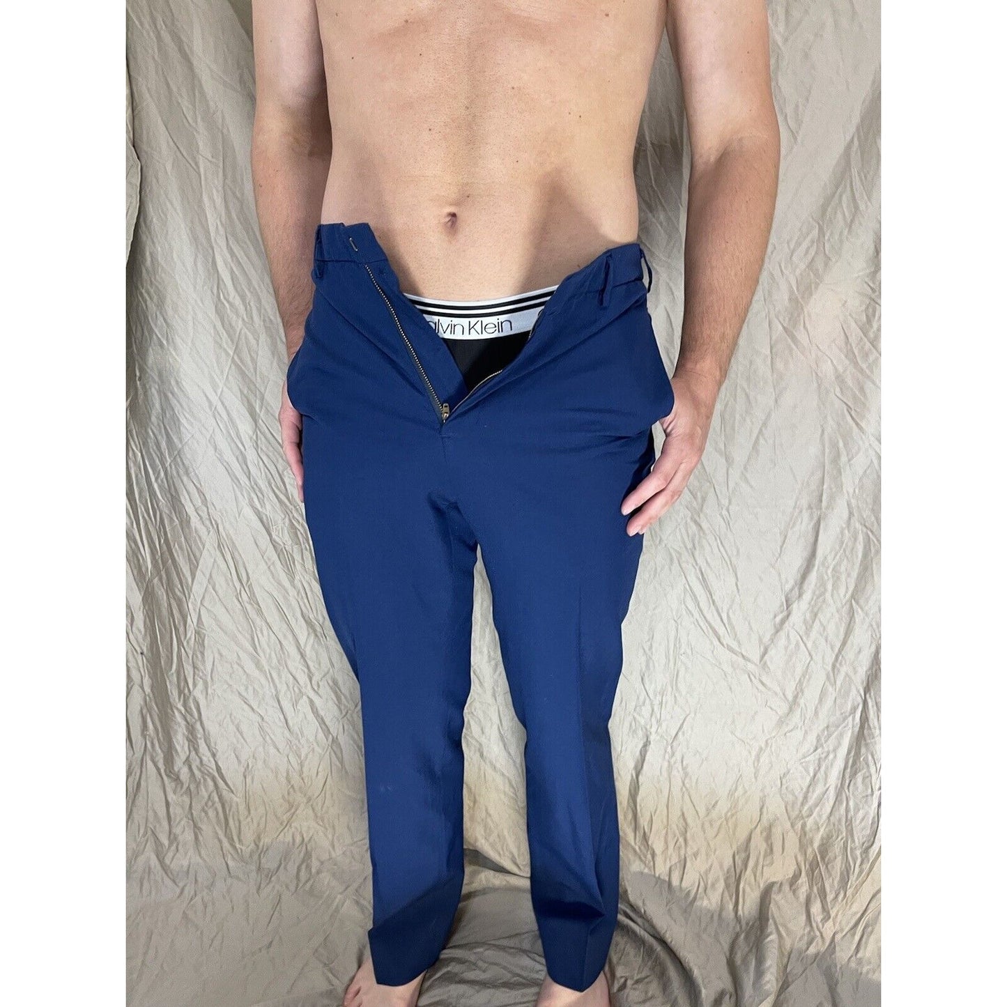 trouser cadet service 31L hanover uniform usafa pants blues air force
