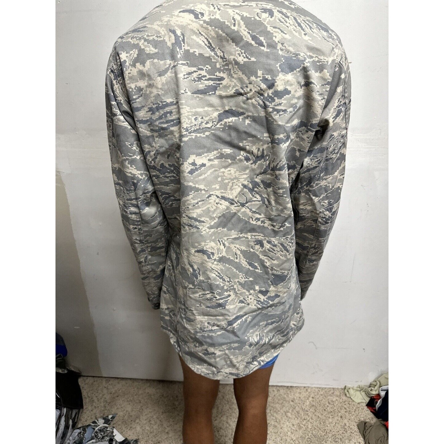 Men’s Civil Air Patrol USAF Abu Airman Battle Uniform Top Blouse Jacket 40XL