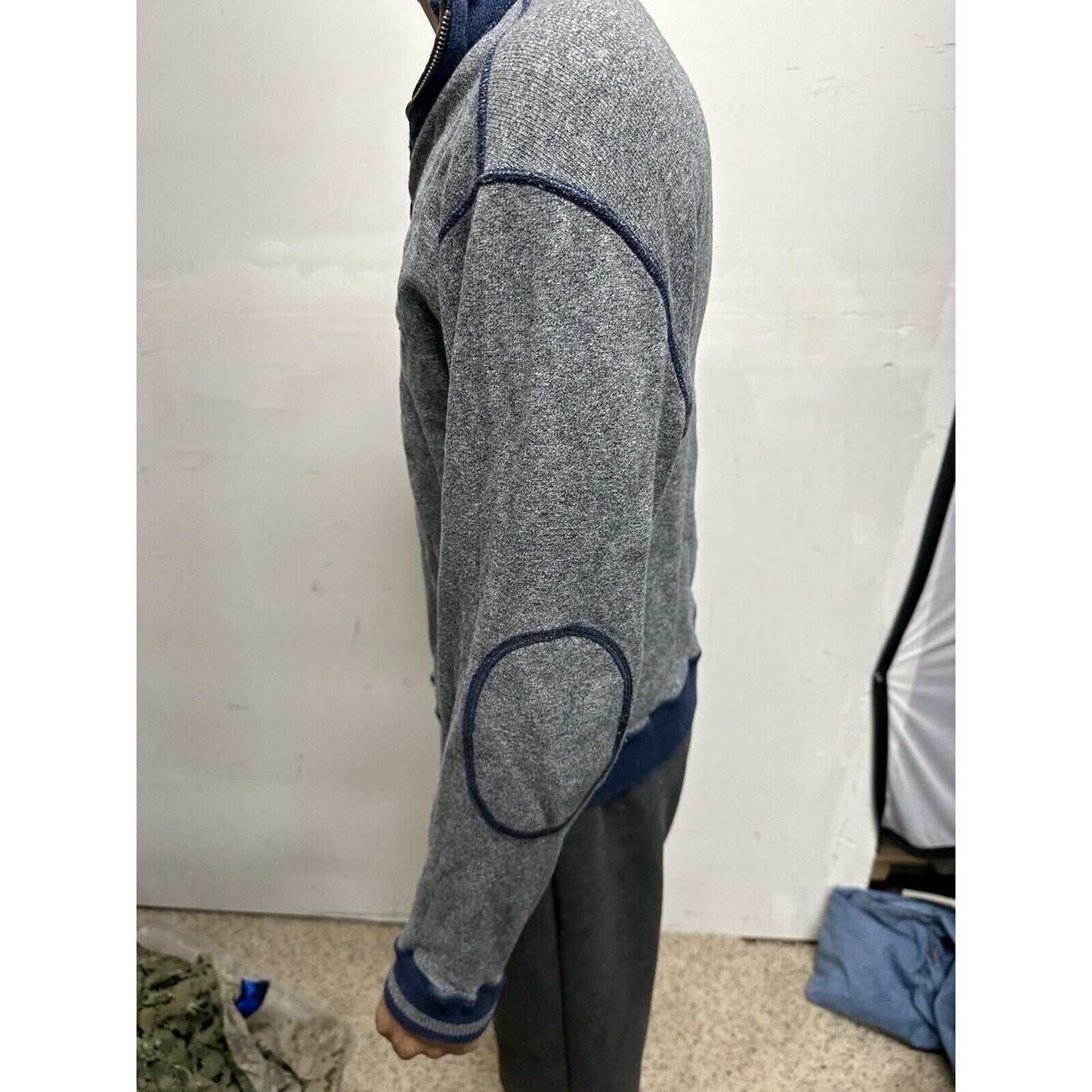 Cali heritage pacific merchants size small gray hoodie