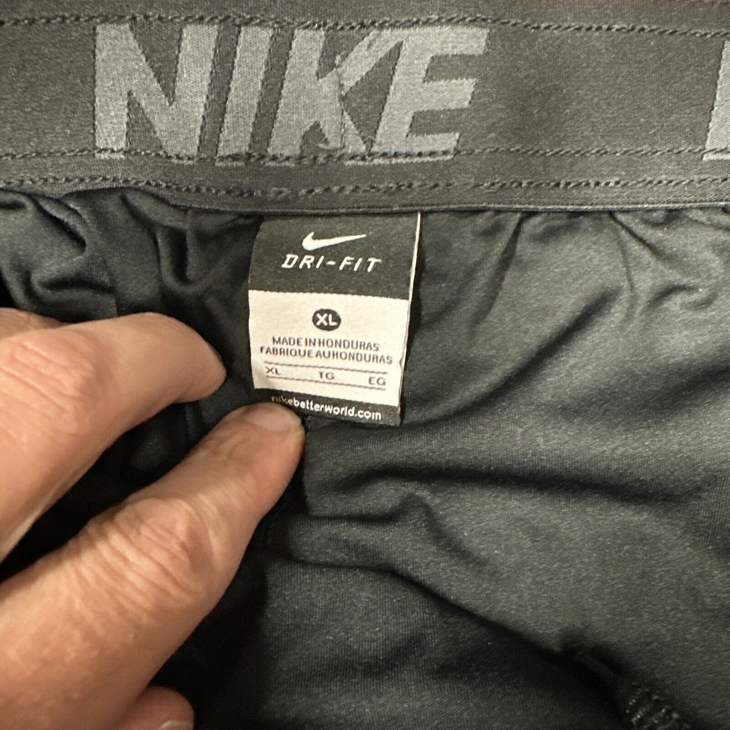 Men’s Nike Black XL Usafa Air Force Academy Football Shorts No Pockets