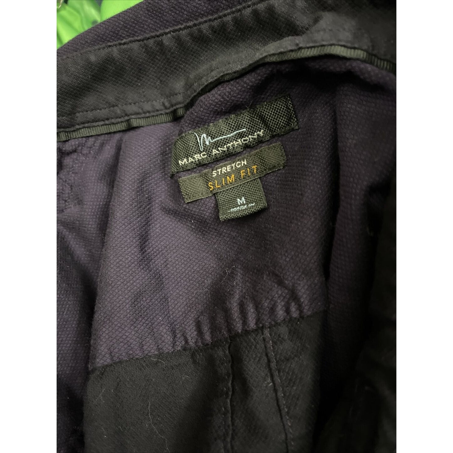 Men’s Marc Anthony Stretch Slim Fit Medium Plum Long Sleeve