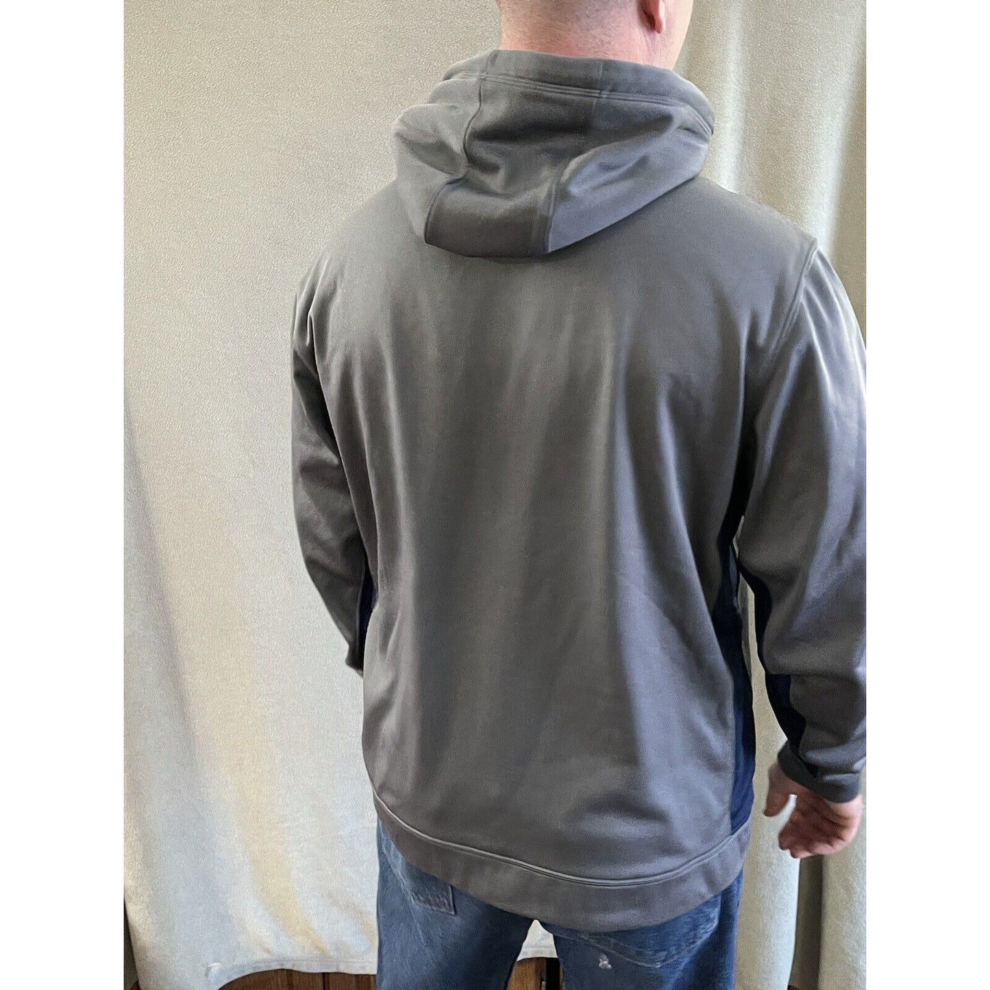 Sport Tek Men’s Large Hoodie Gray CSCS Football