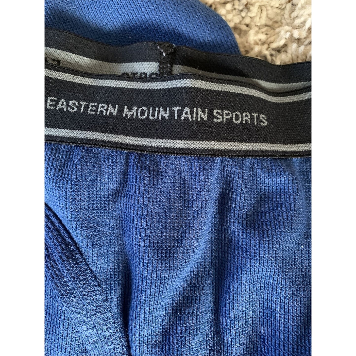 Men’s Eastern Mountain Sports Blue Small Tech Wick Base layer Pants