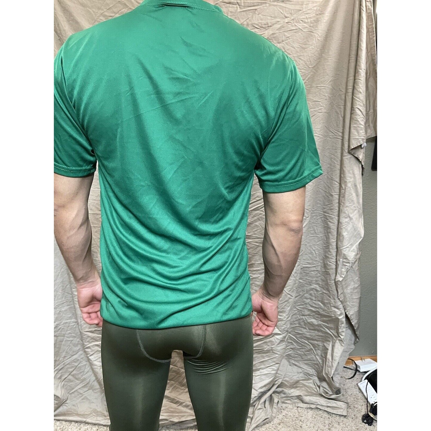 Men's Augusta Sportswear Moisture Management Athletic shirt Green adult Medium