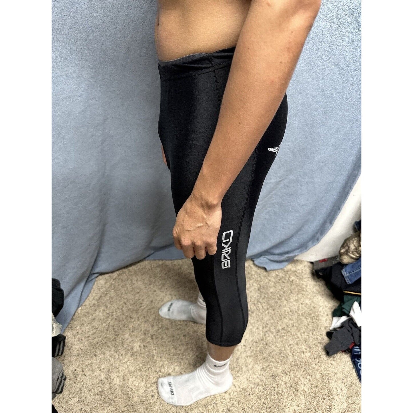 Men’s Black Briko Bicycle Pants Medium
