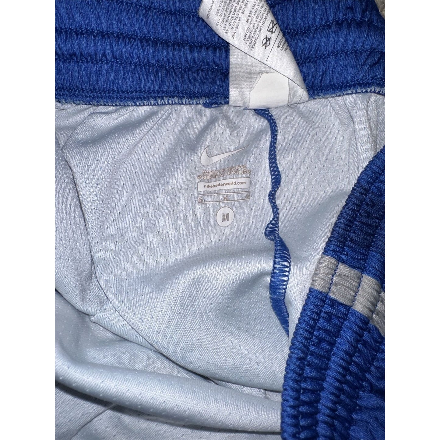 Men’s Blue Nike Medium Shorts Athletic No Pockets