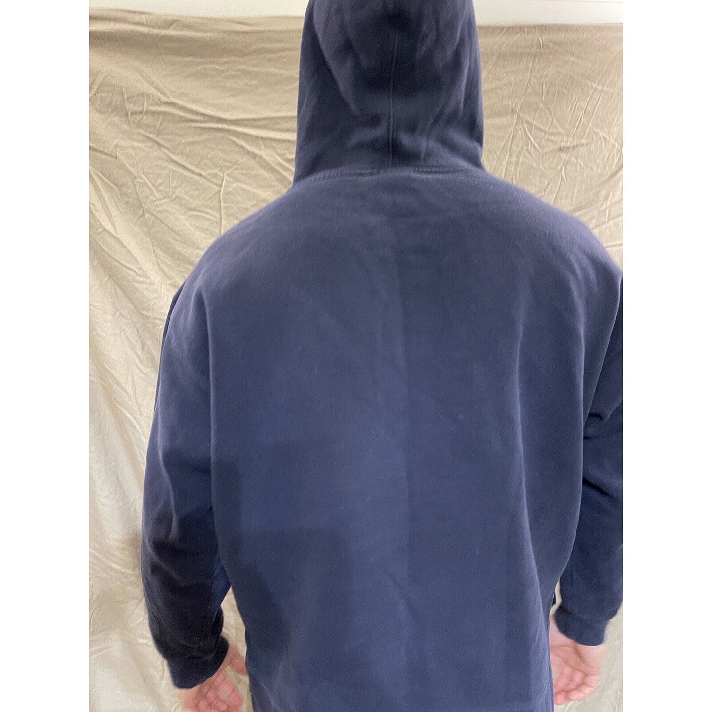 Men's AND1 XL blue pullover hoodie sweatshirt