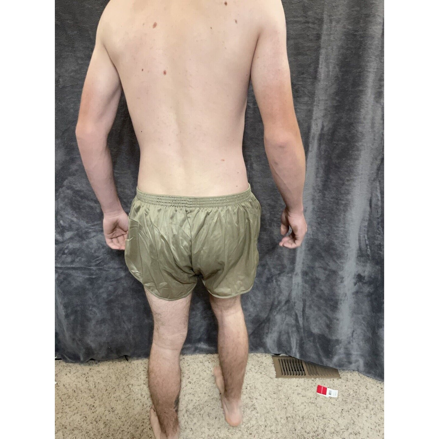 men's soffe ranger panties tan athletic Silkies shorts Medium