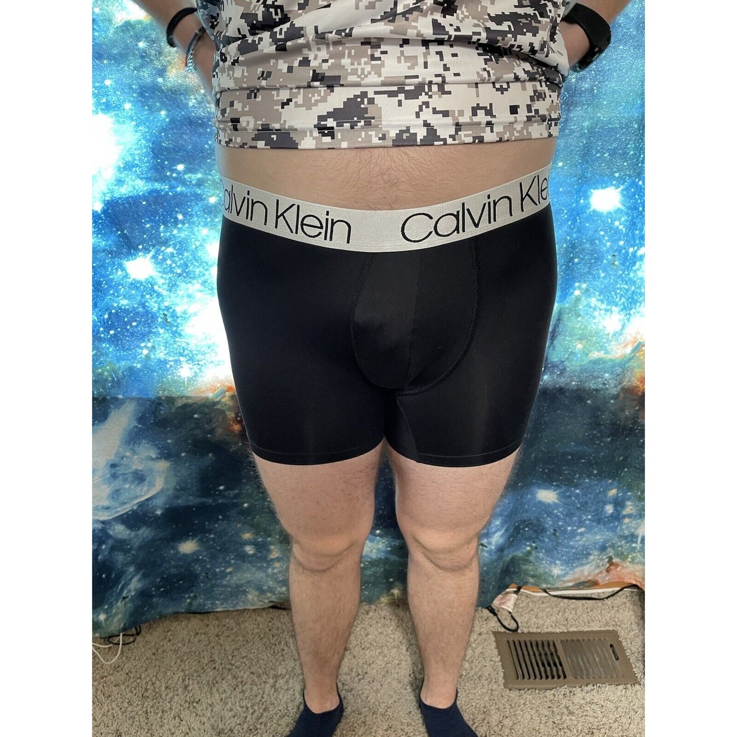 men's calvin klein black compression shorts XL Extra Large