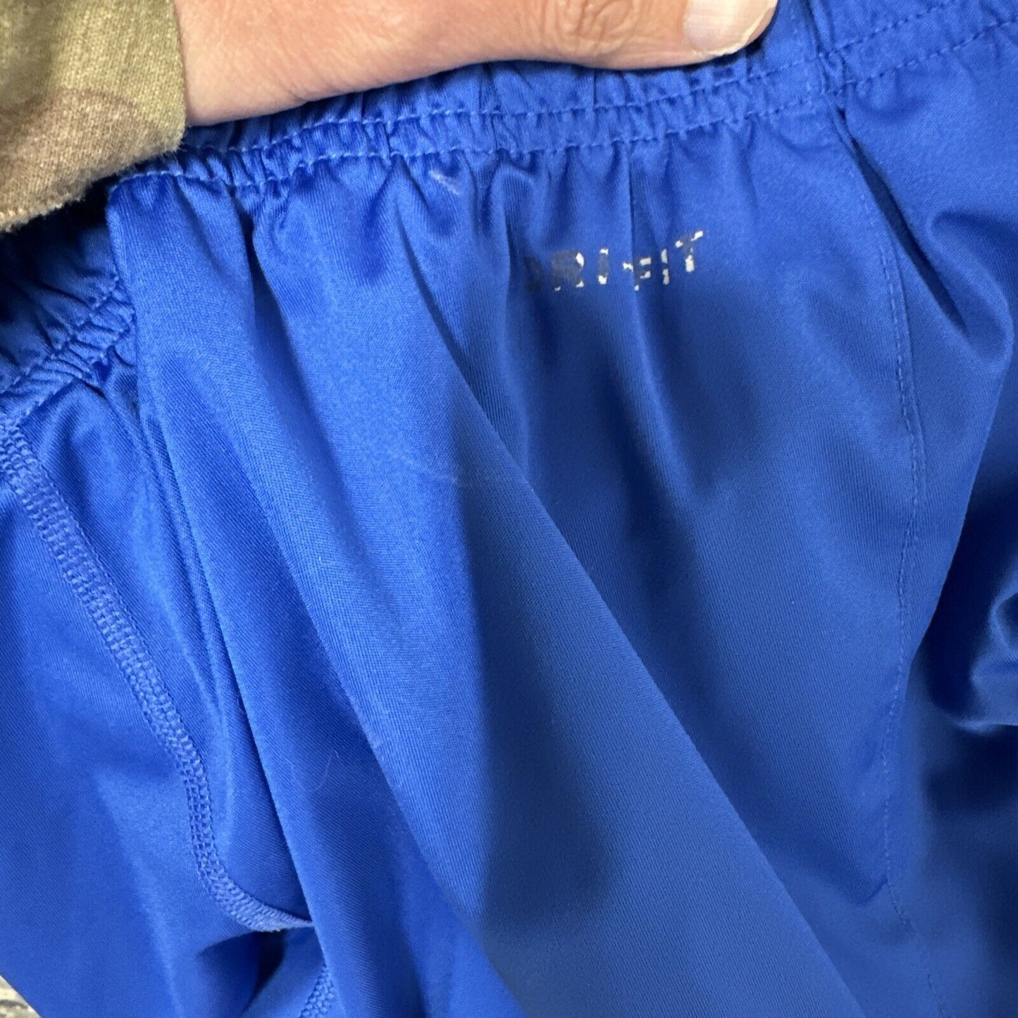 Men’s Air Force Blue Nike Dri Fit Small Workout Shorts