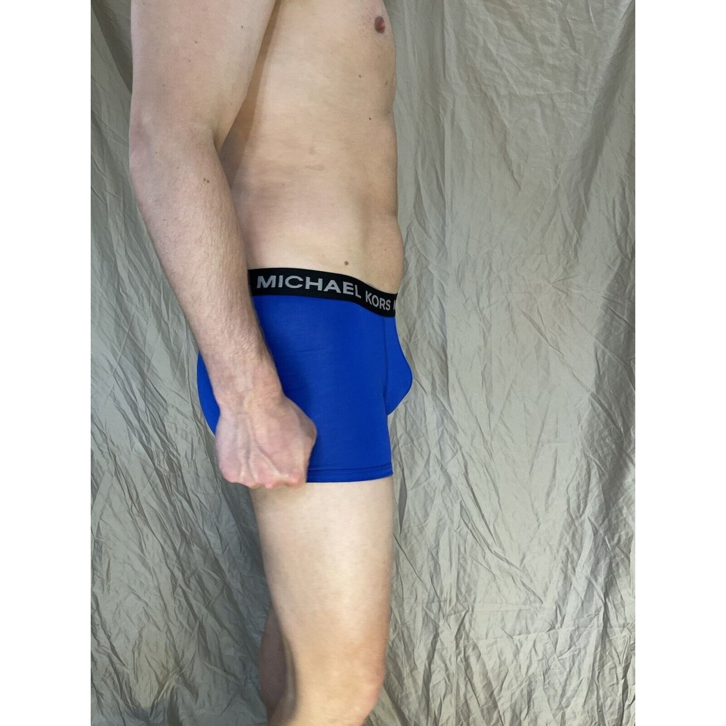 men's michael kors stretch factor pride boxer briefs Blue Medium