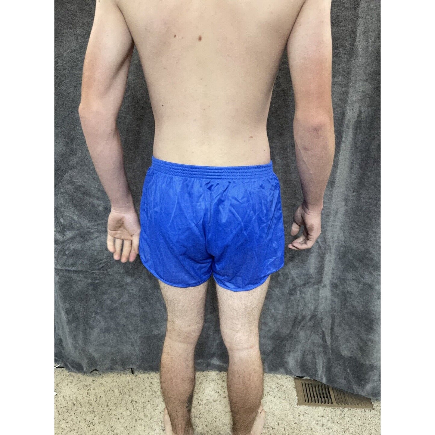 men's soffe ranger panties athletic shorts royal blue medium