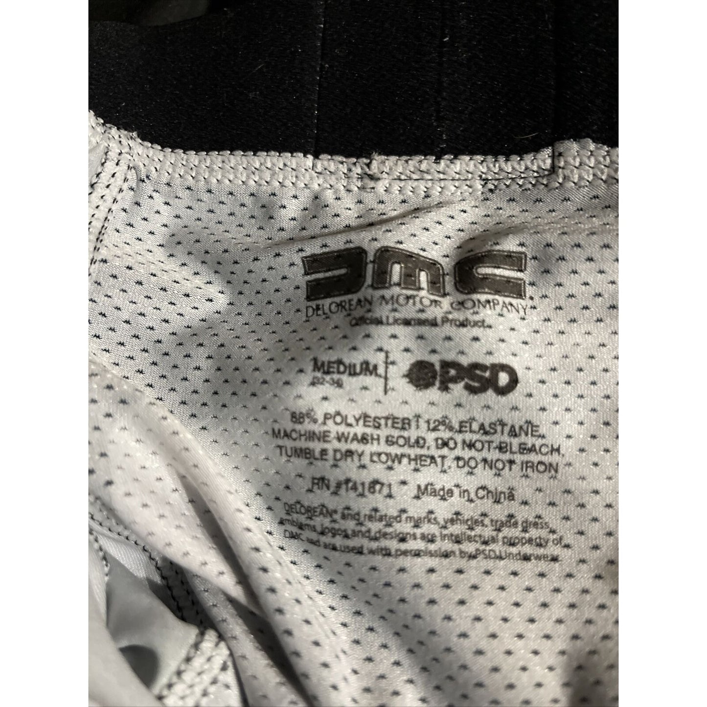 Men’s PSD DELOREAN BOXER BRIEF SIZE Medium NEW