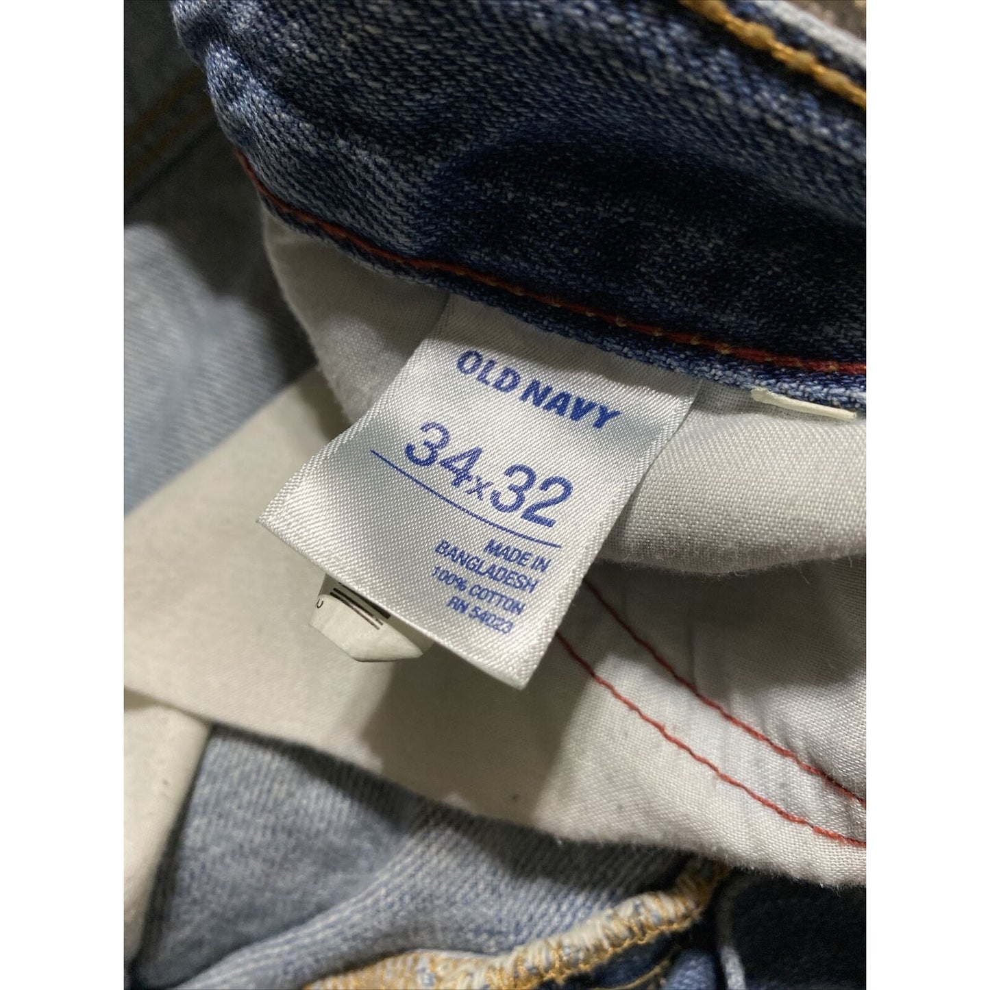 Old Navy Slim Men’s Size 34x32 Light-wash Denim Cotton Jeans