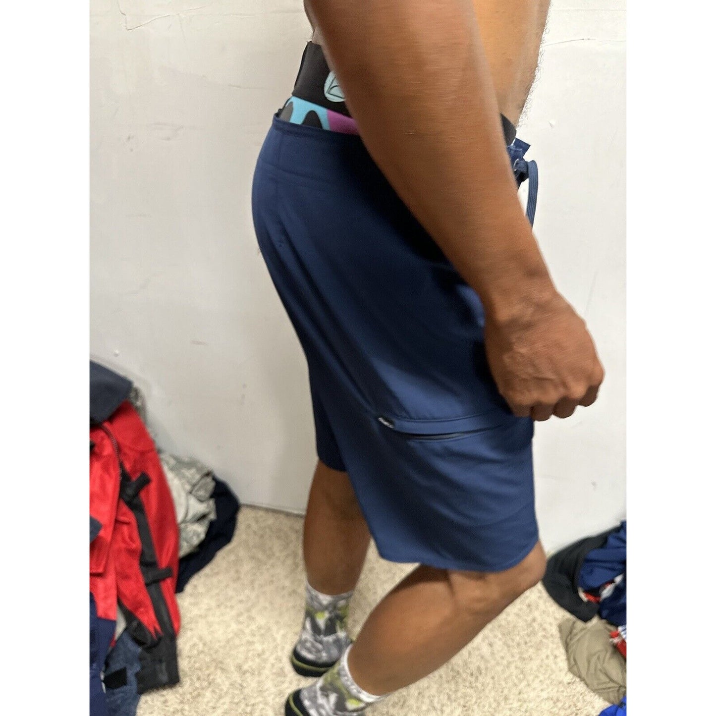 Men’s Blue O’Neil Sibenik Water Polo Camp Size 30 Shorts Trunks Bathing Suit