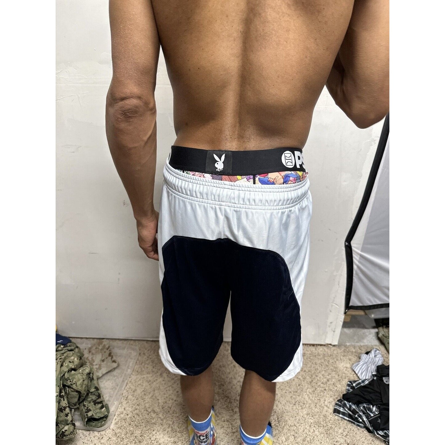 Men’s Blue Champion Navy Medium Athletic Shorts With Pockets