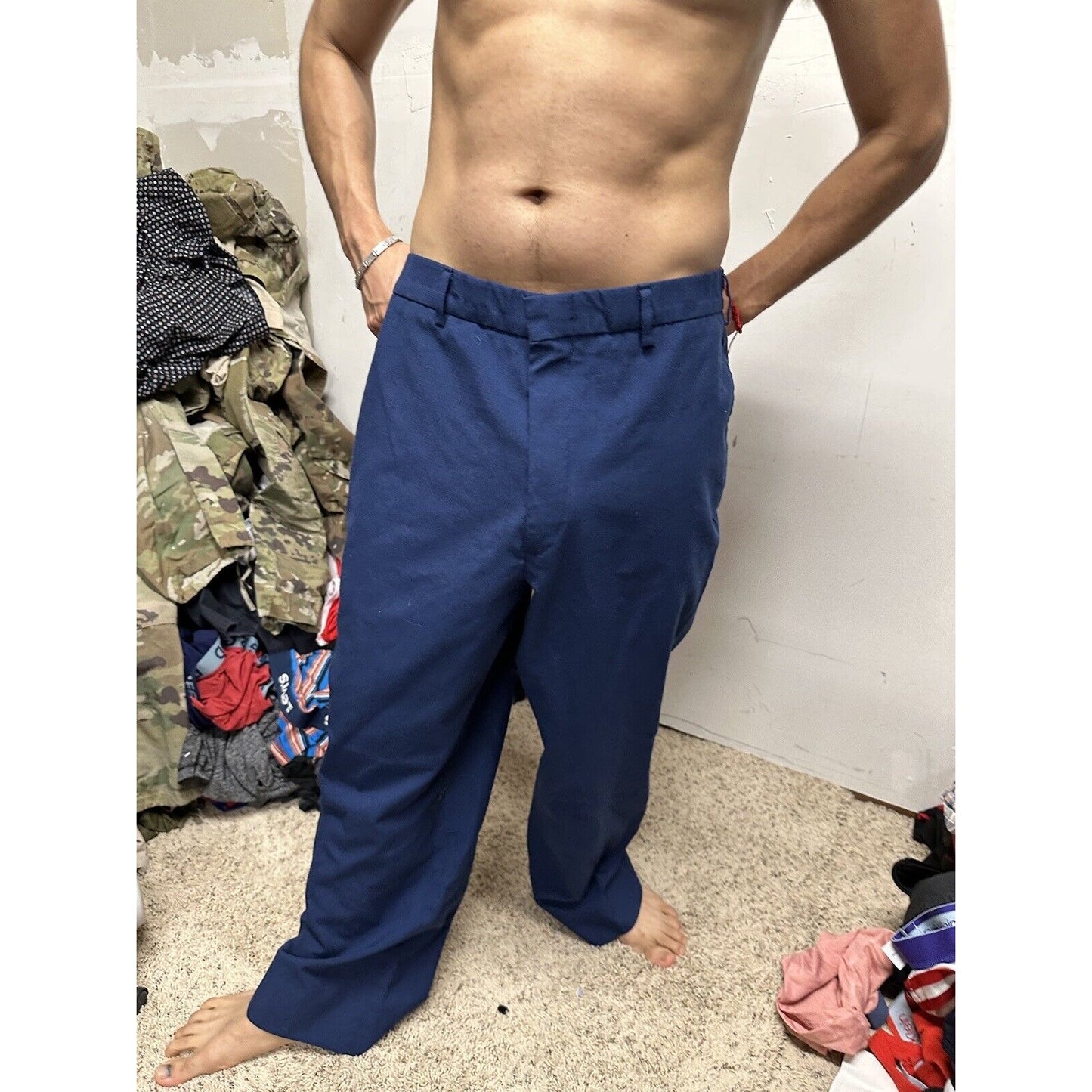 Men’s USAFA Air Force Academy Cadet Trousers Uniform Pants 37R