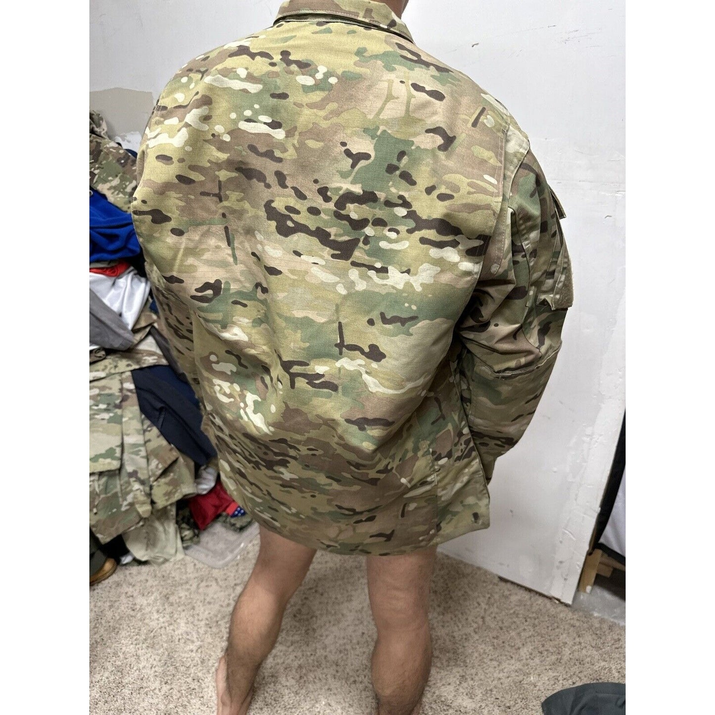 Men’s Army USAF USSF Multicam OCP Propper Large Regular Blouse Top Uniform