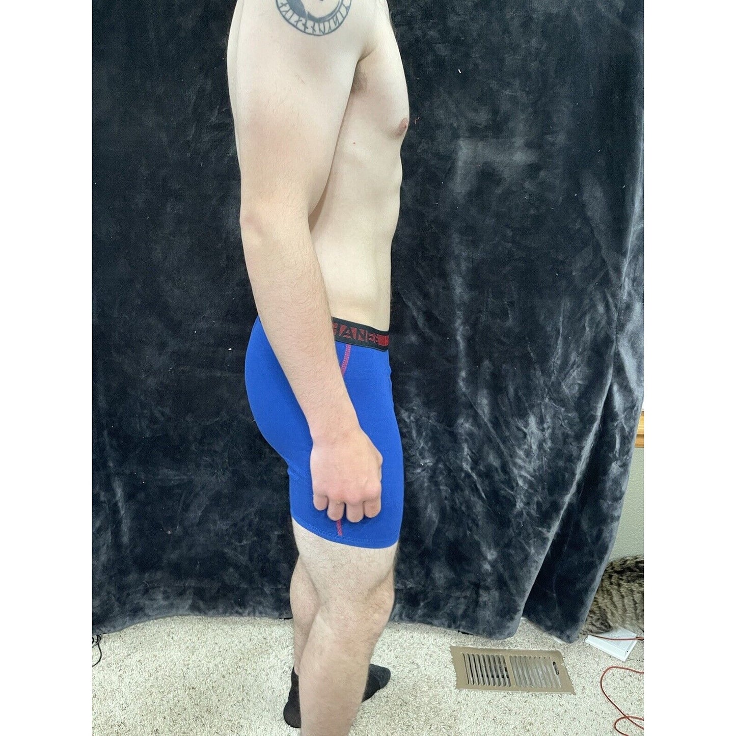 Men’s Royal Blue Hanes Small Boxer Briefs
