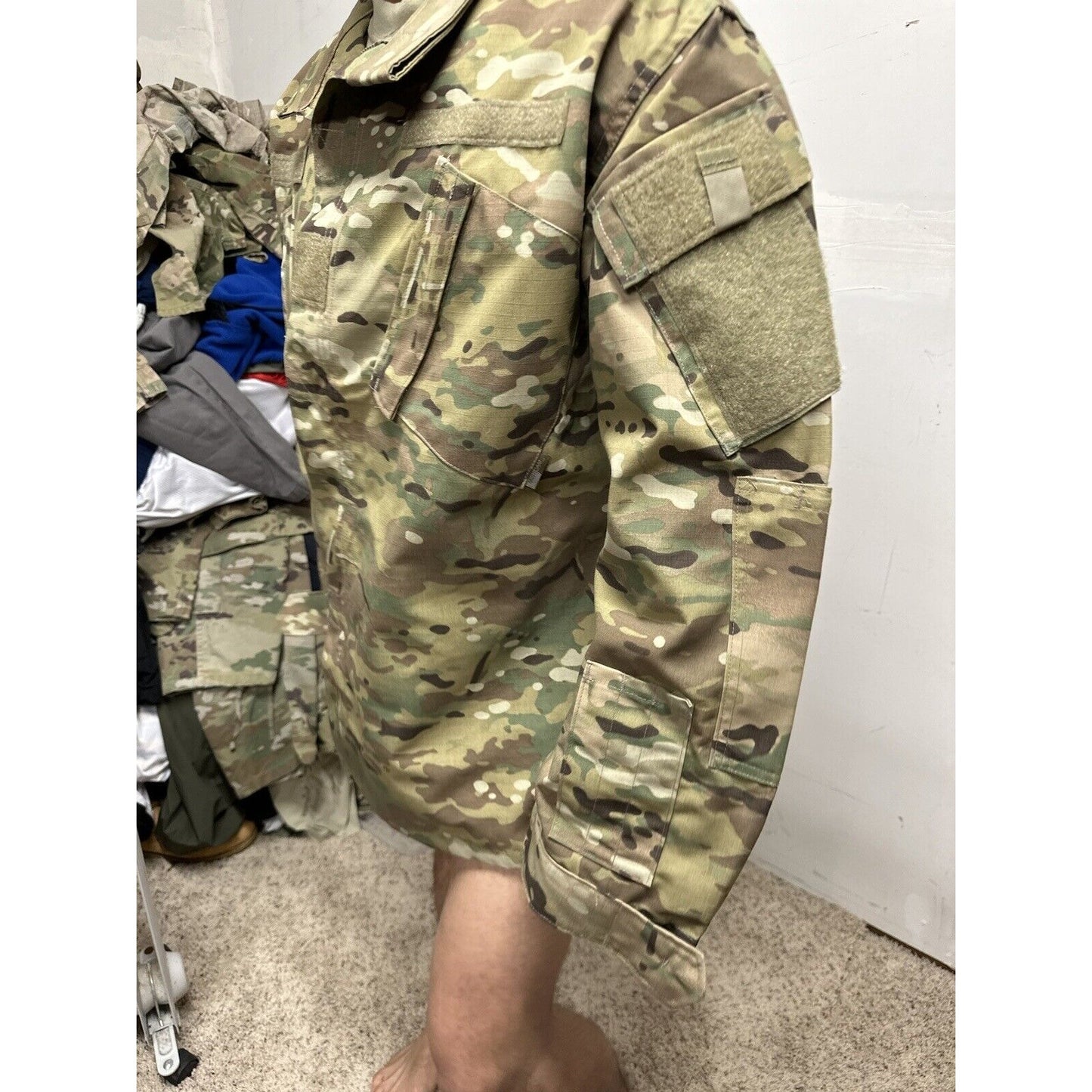 Men’s Army USAF USSF Multicam OCP Propper Large Regular Blouse Top Uniform