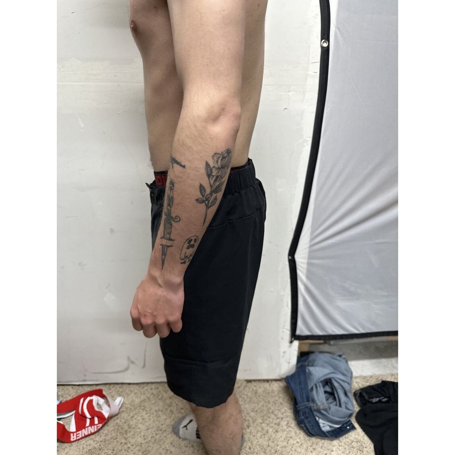 Men’s Black Five Four Size 36 Shorts
