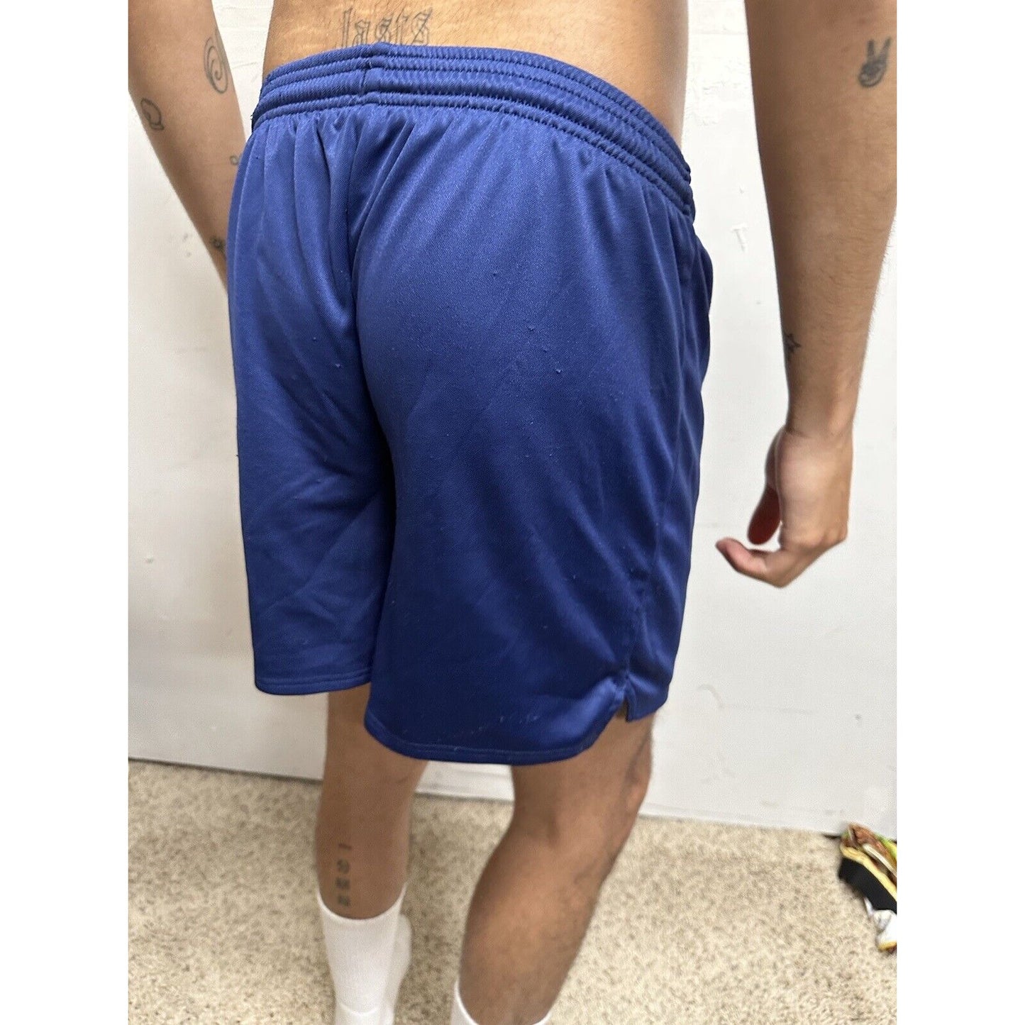Women’s Medium USAFA Air Force Academy Cadet PT Workout Uniform Shorts Blue
