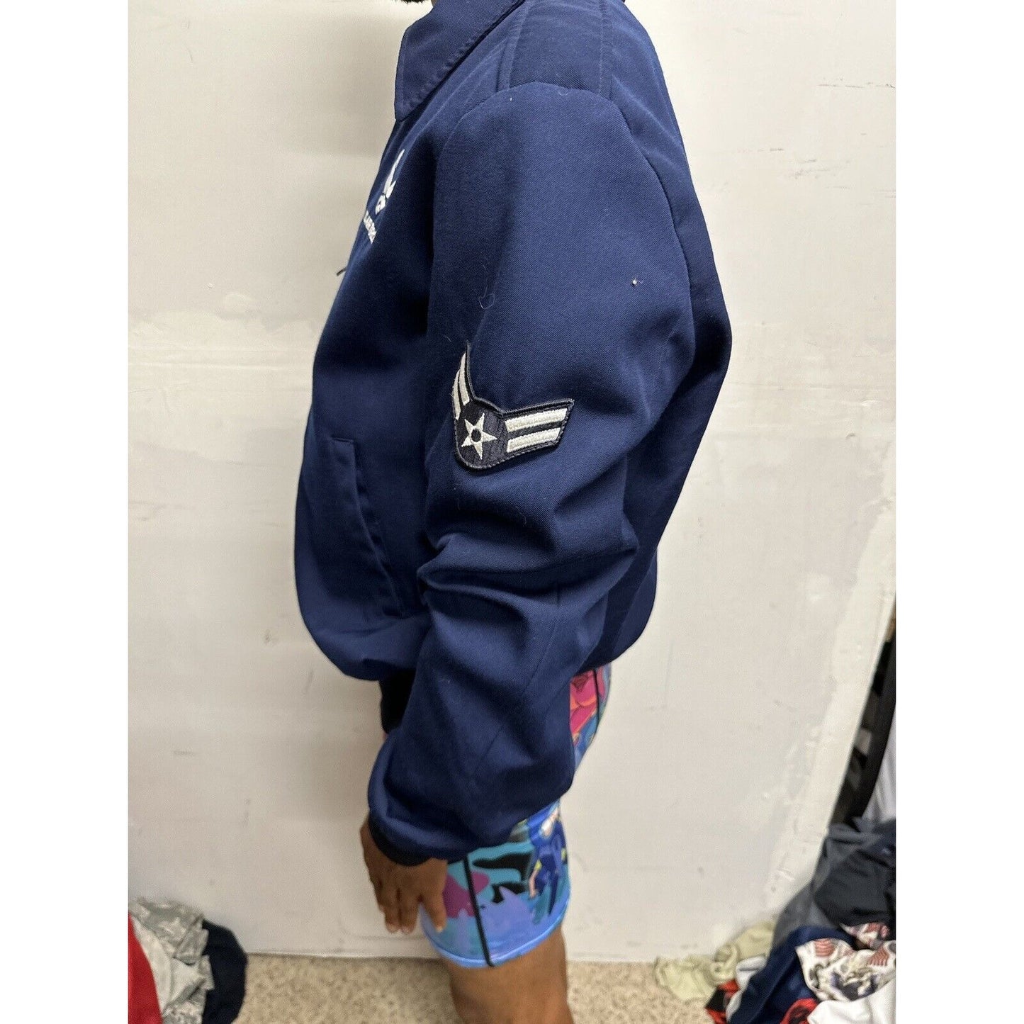 Men’s Air Force USAF Jacket Liner Missing DSCP 40XL Blues Uniform