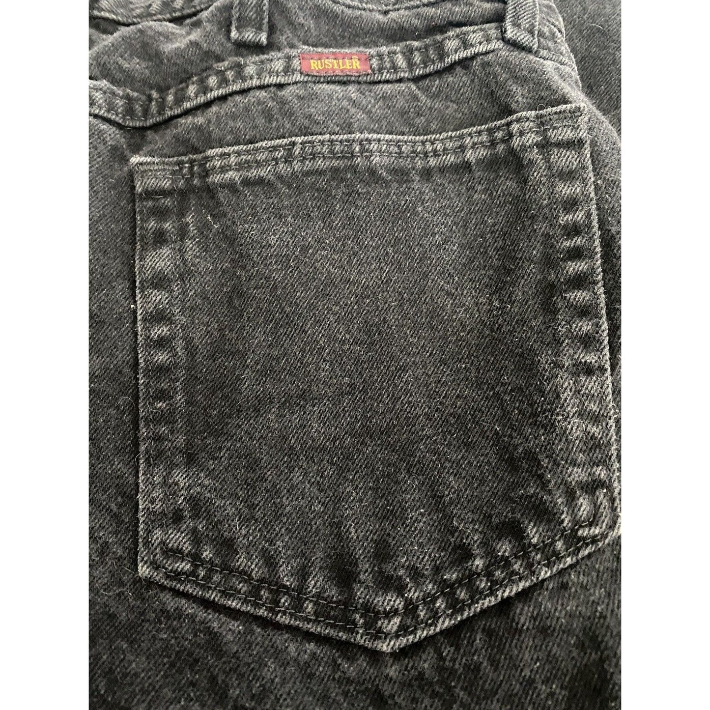 Wrangler Rustler regular Straight Leg Black Men’s 34x32” Jeans