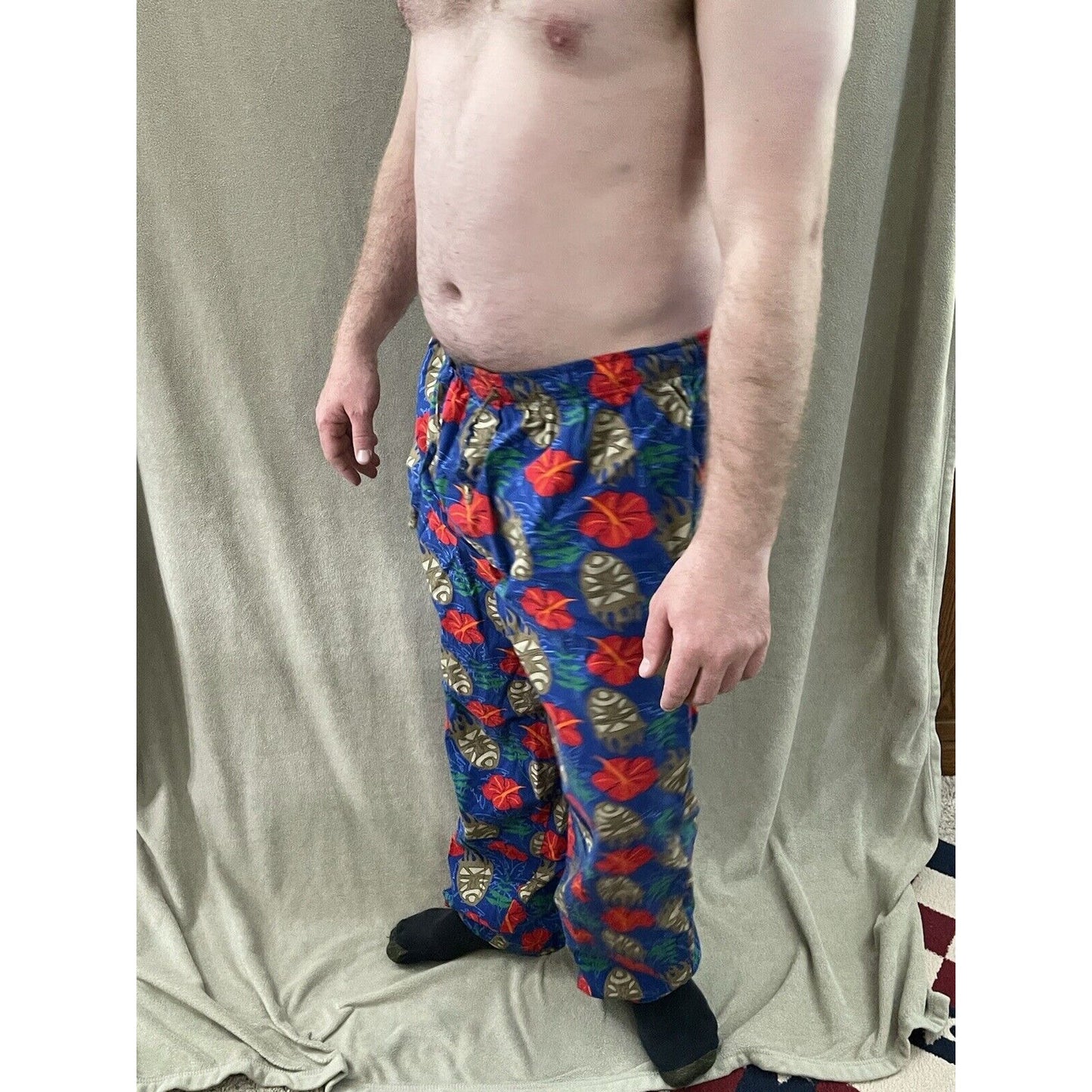 No Boundaries Tropical / Tribal XL Pajama Pants