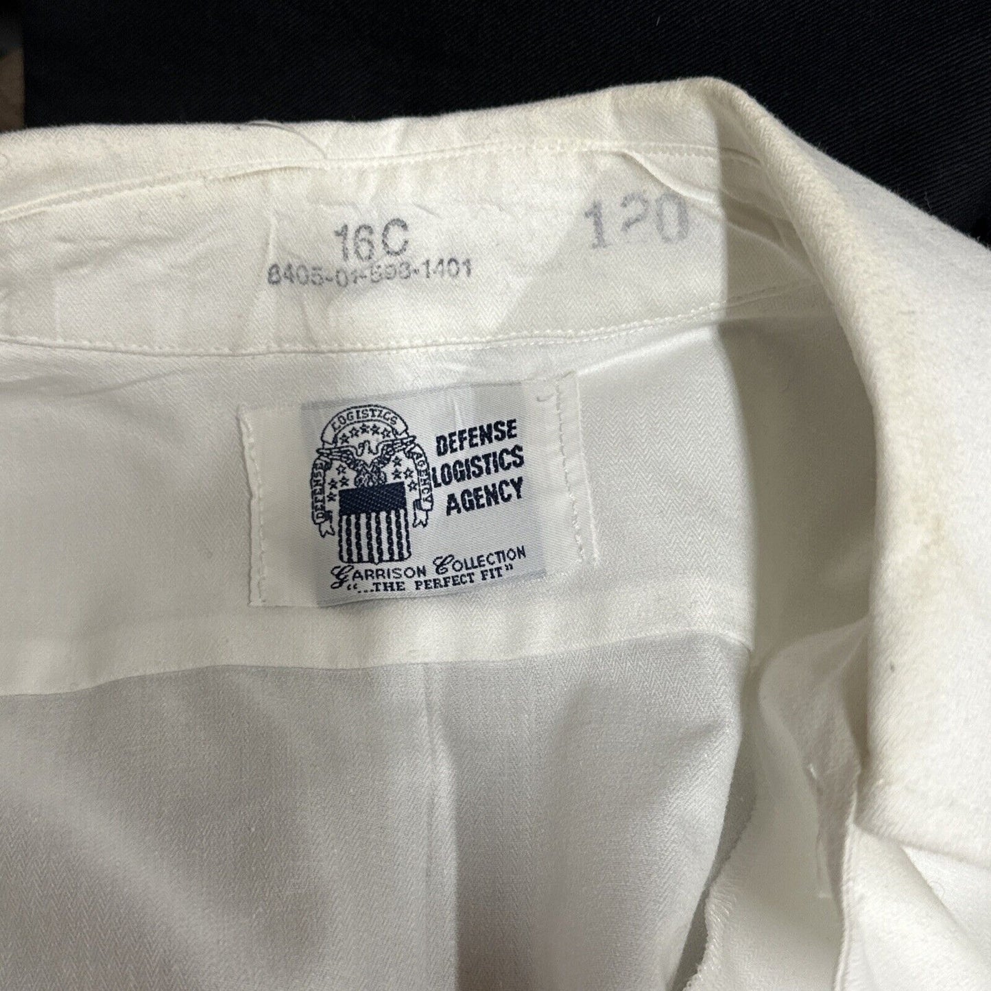 Army Men’s 16c Short Sleeve Button Up White Uniform Shirt