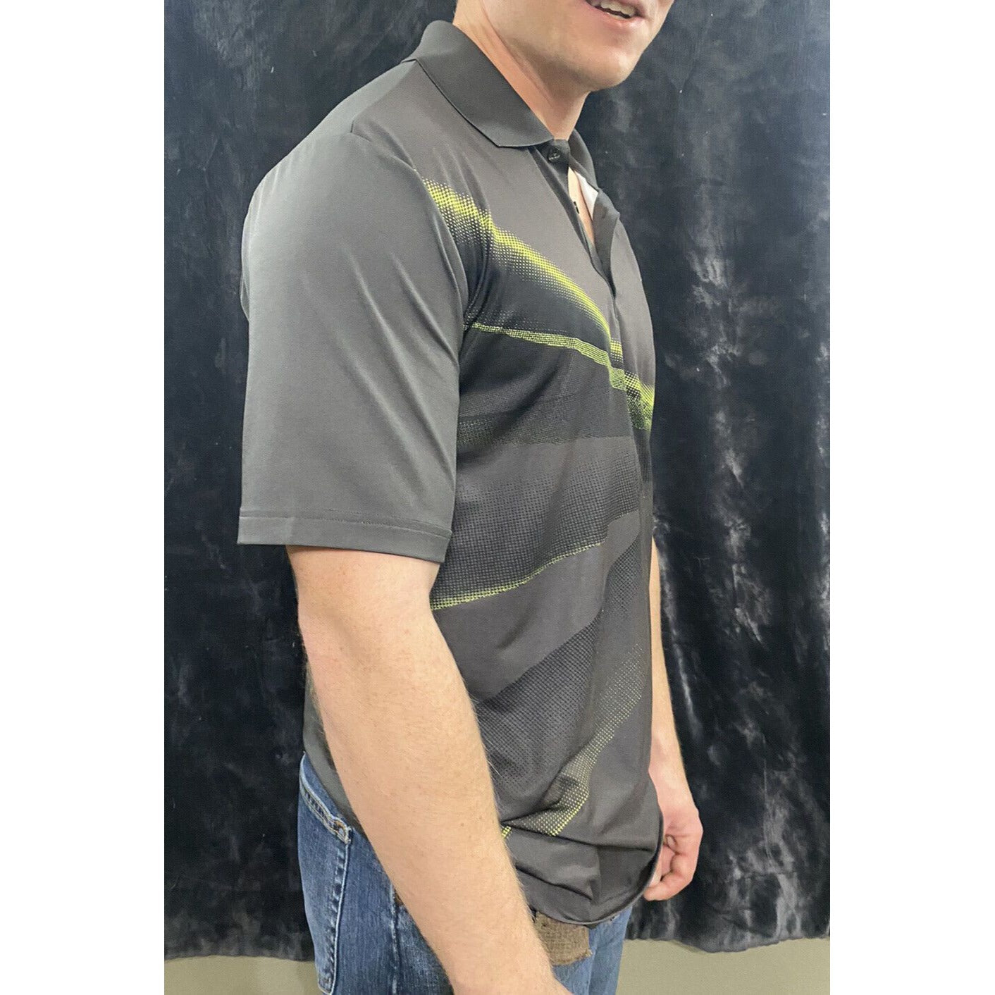 FILA SPORT Golf Polo Athletic Fit Men’s Medium Short Sleeves Shirt