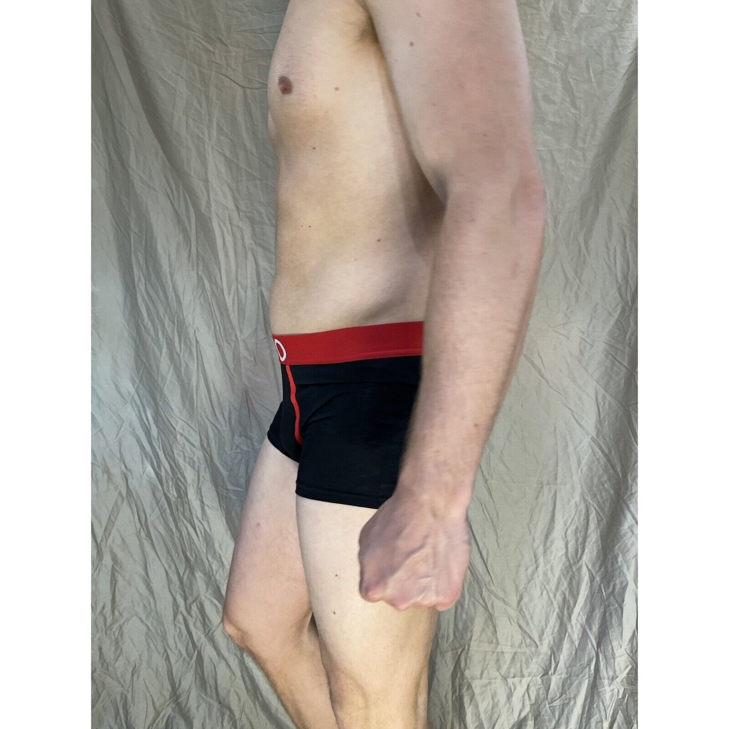men's aero aeropostale Black With red Band boxer brief